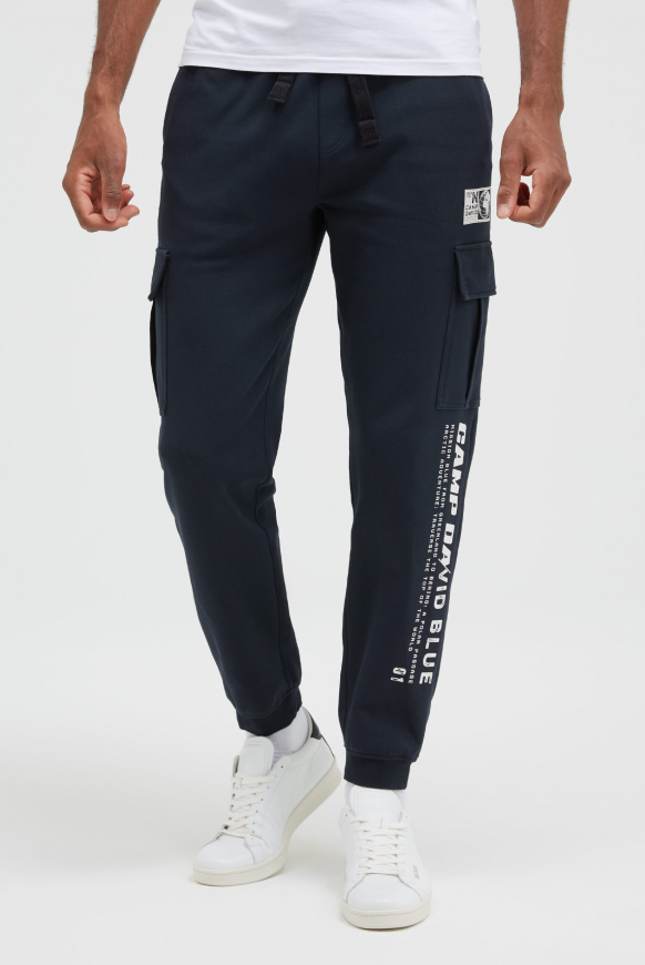 Jogginghose mit Beintaschen und Prints