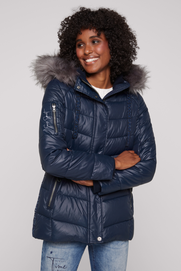 Camp David Wish Winterjacken Damen Kapuze Winterjacke Damen Camp