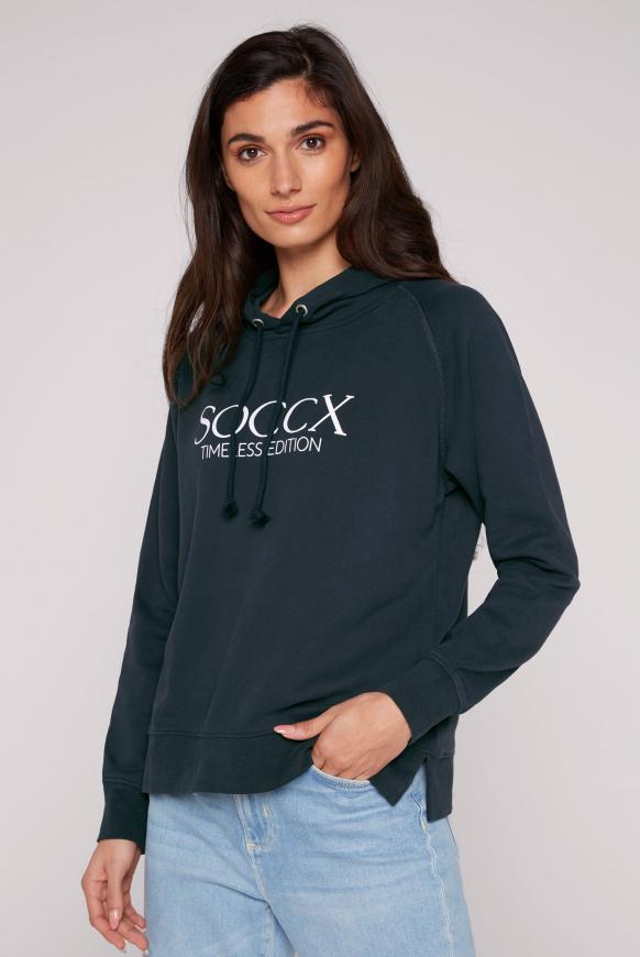 Classic Kapuzensweatshirt mit Logo Print