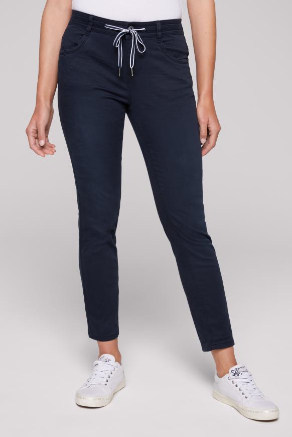 Comfort Fit Jeans NI:NO mit Tunnelzugband blue navy