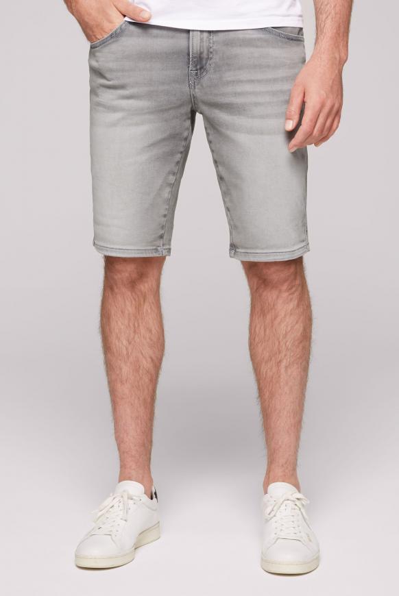 DA:VD Skater Shorts mit gefärbter Innenseite light grey jogg