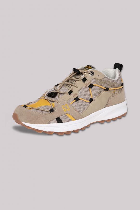 Hiking Sneaker mit Mesh-Struktur beige