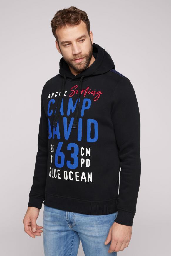 Hoodie mit Logo Artwork black