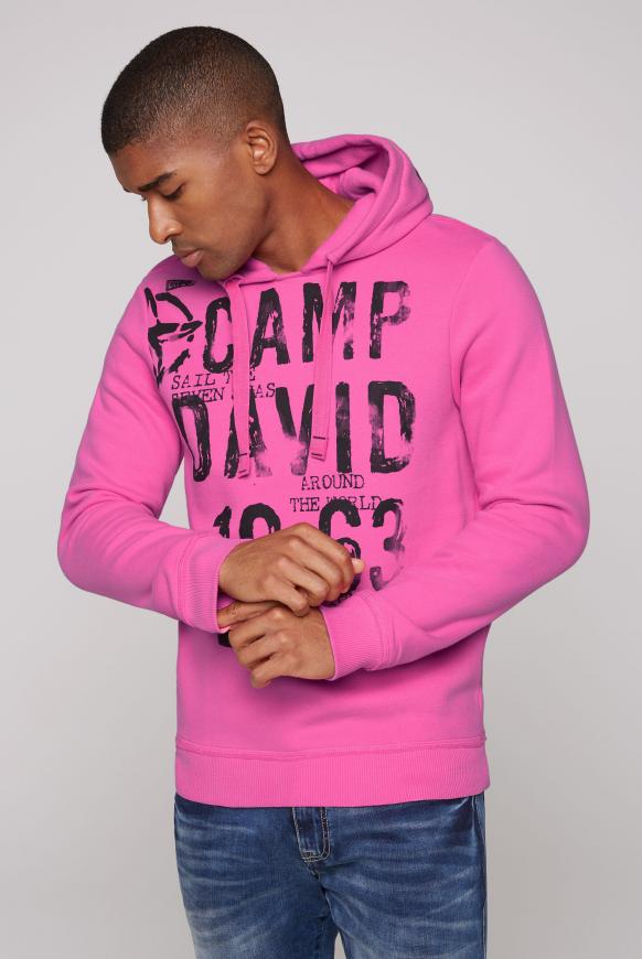 Camp david hoodie neon pink outlet