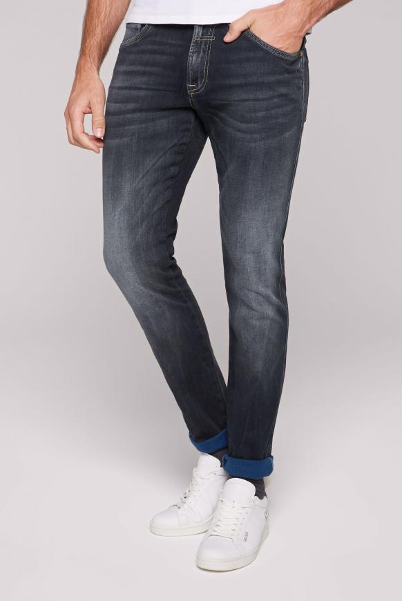 Jeans DA:VD aus Sweatmaterial im Denim Look grey used jogg