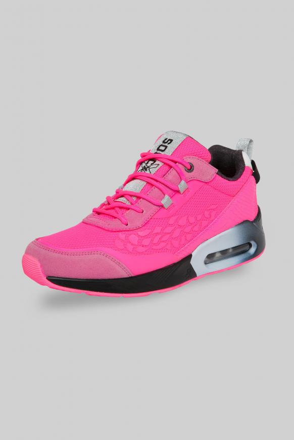 Keil-Sneaker mit Rubber Artwork