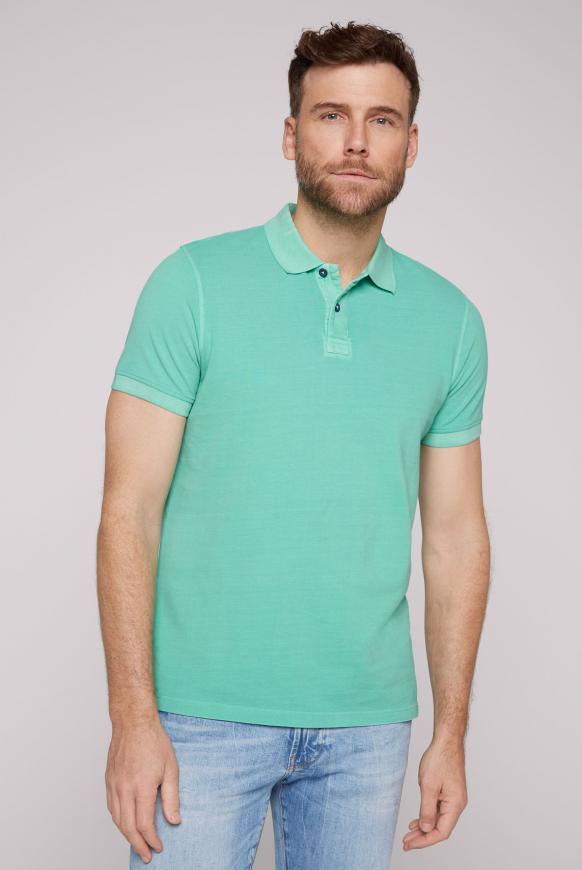 Poloshirt aus Pikee mit Logostick nordic green