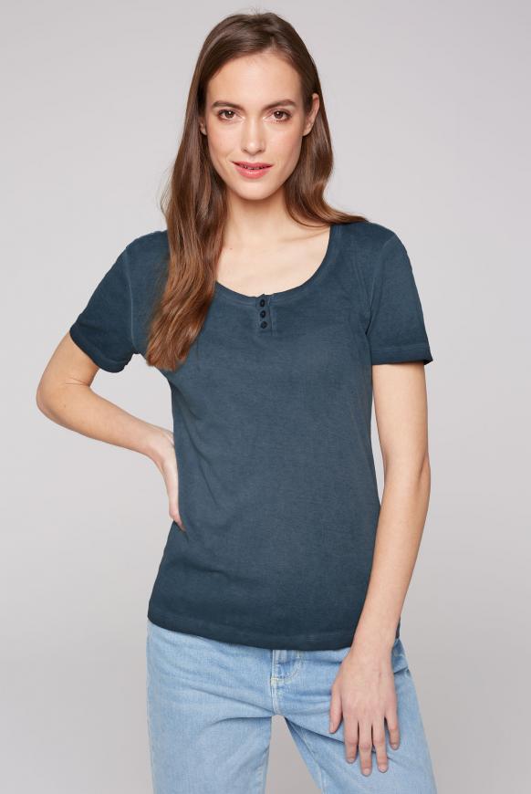Serafino-Rippshirt pacific navy