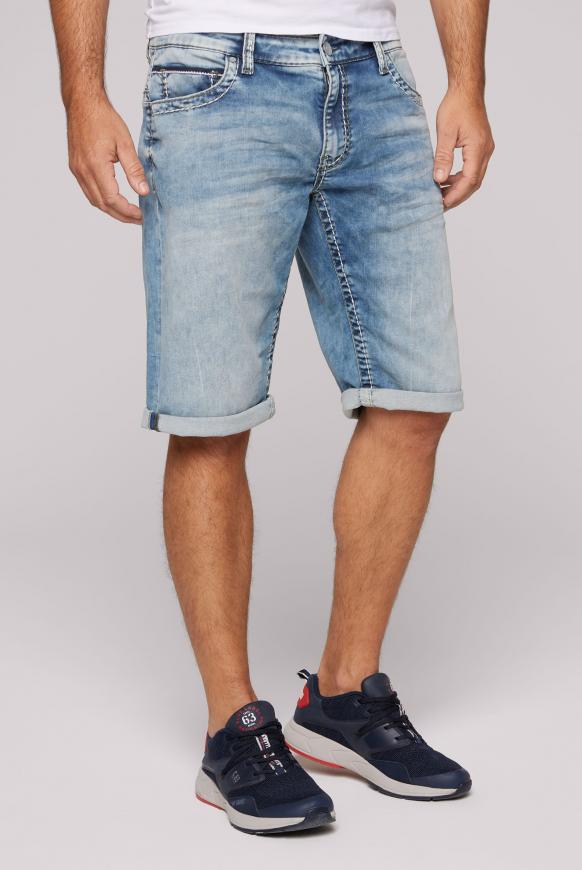 Skater Jeans Shorts CO:NO medium blue