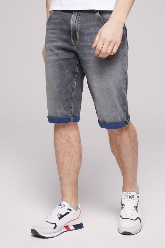Skater Jeans Shorts MA:X aus Jogg-Denim jogg grey