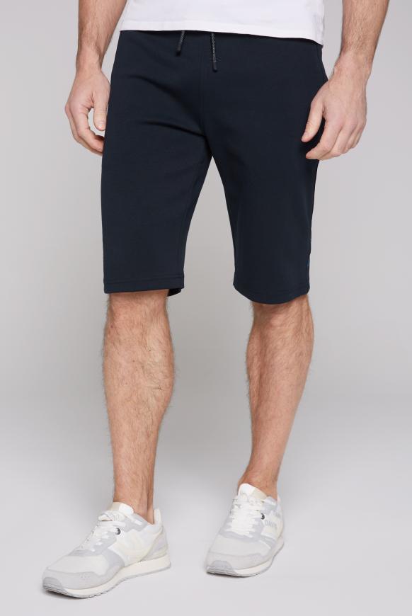 Sport-Shorts mit Rubber Print an der Seite blue navy