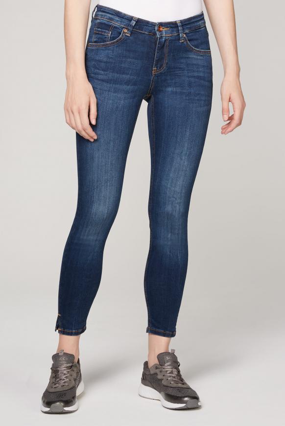 Stretch-Jeans MI:RA im Vintage Look authentic blue