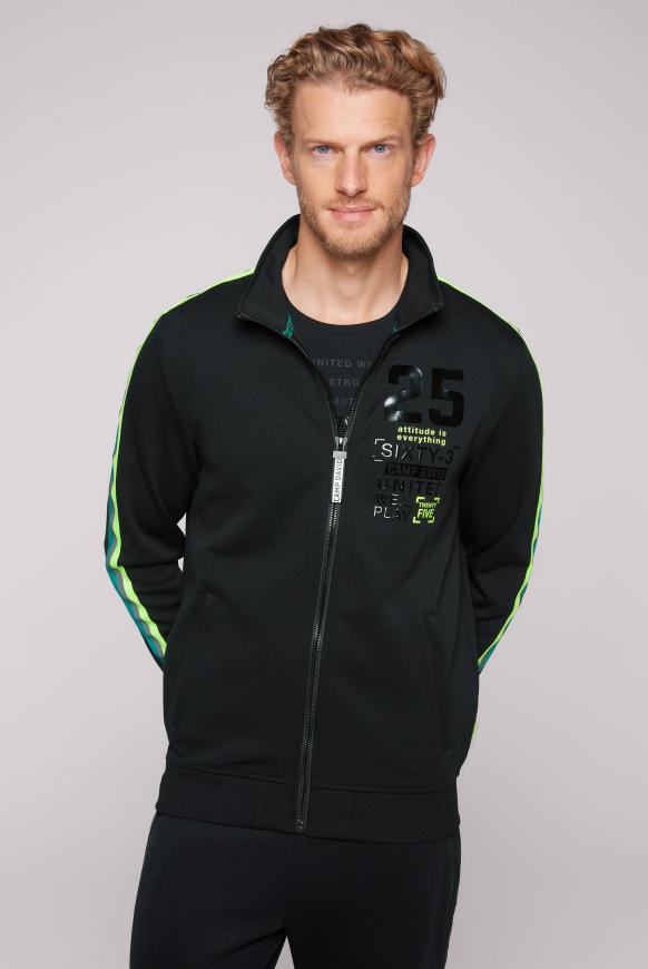 Sweatjacke mit 3D-Gel-Artworks