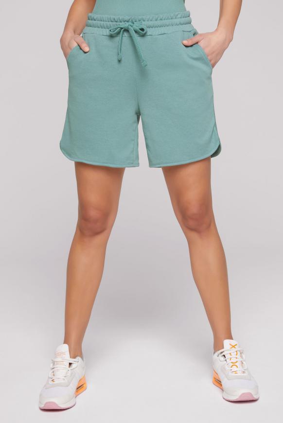 Sweatshorts mit Logo Print sea foam
