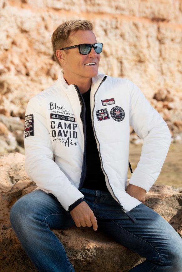 Winterjacke im Biker Look kitt