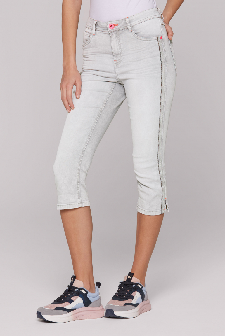 Capri Jeans NO:RA Regular Fit cloudy grey jogg