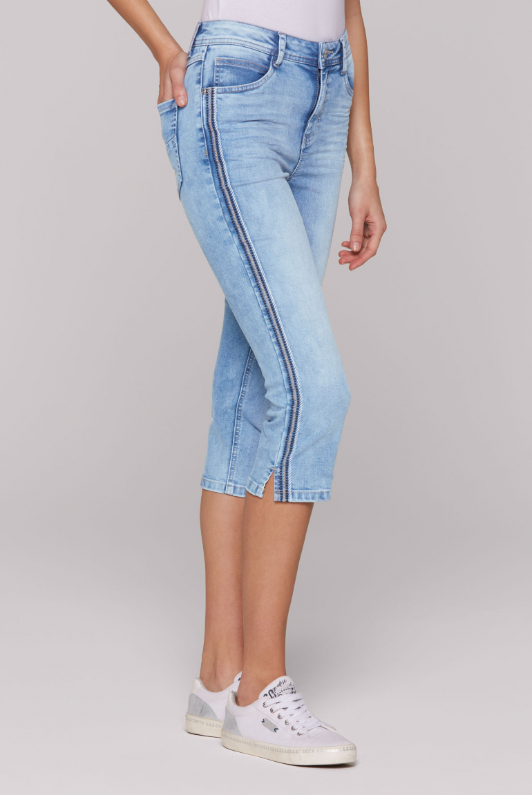 Capri Jeans NO:RA Regular Fit sky blue