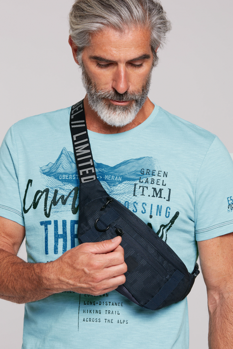 Gürteltasche mit All Over Print deep water