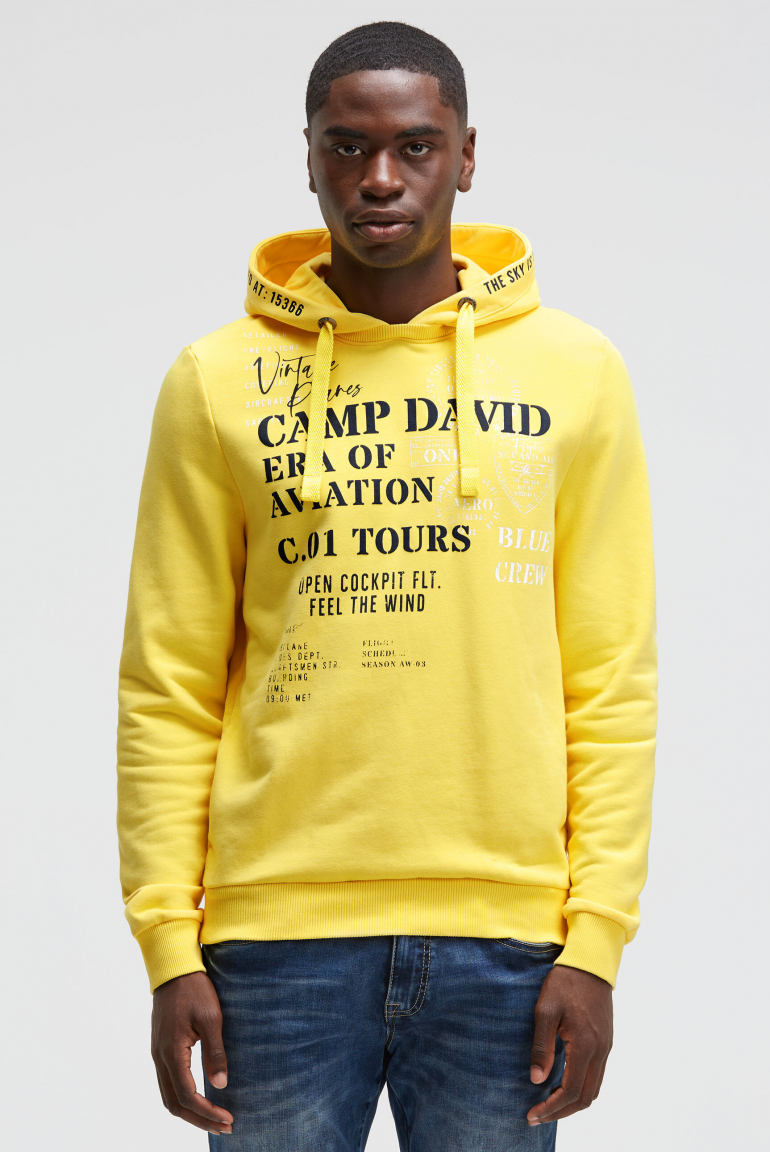 Hoodie mit Puffprint