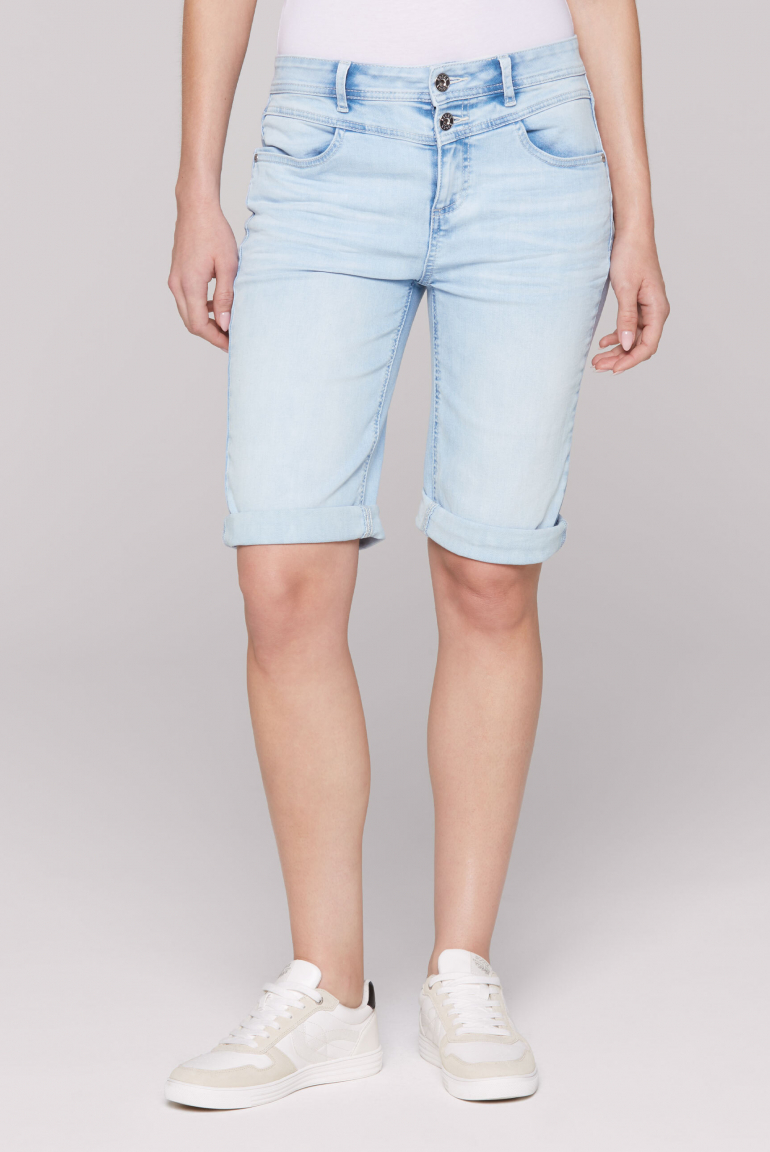 Jeans Bermuda HA:NNI Regular Fit beach blue