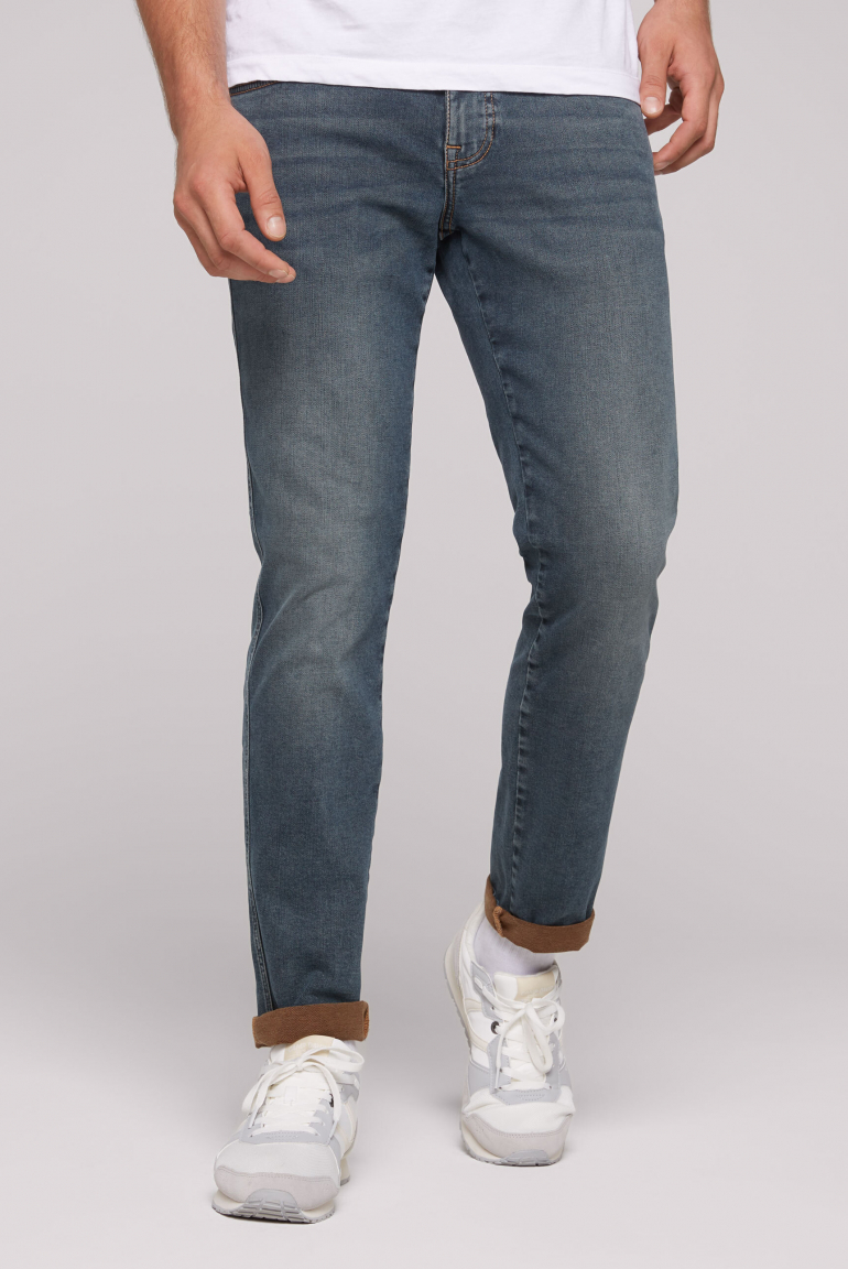 Jeans DA:VD Regular Fit blue brown