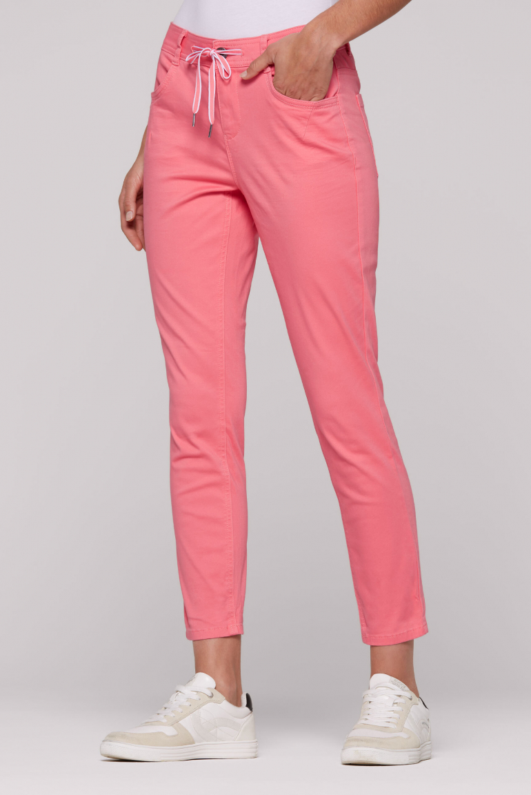 Jeans NI:NO Comfort Fit salmon rose