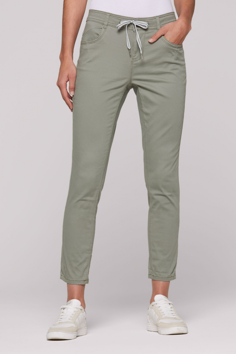Jeans NI:NO Comfort Fit faded olive