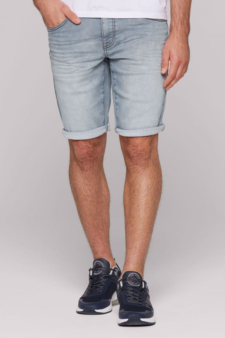 Jeans Shorts DA:VD Regular Fit grey blue jogg