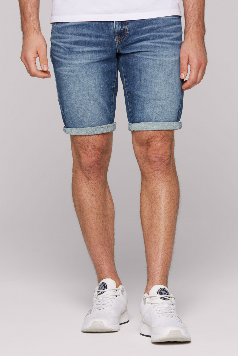 Jeans Shorts DA:VD Regular Fit shaded blue