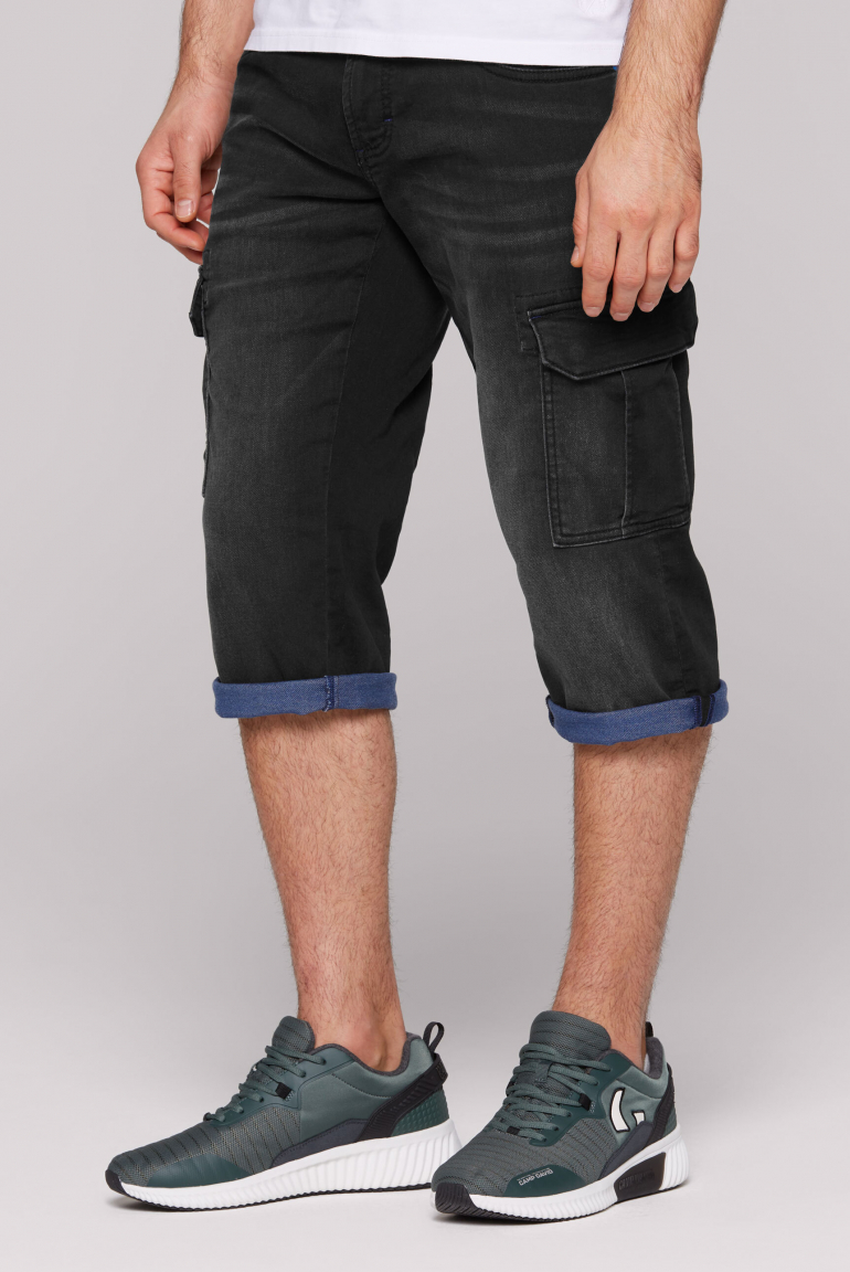 Jeans Shorts HA:DY Regular Fit blue black random jogg