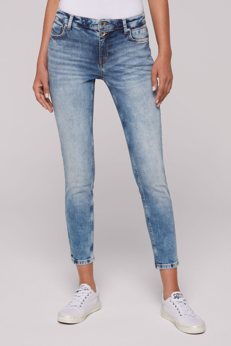 Jeans SU:SI Regular Fit smooth blue
