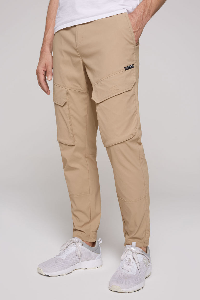 Outdoorhose im Cargo-Stil peanut