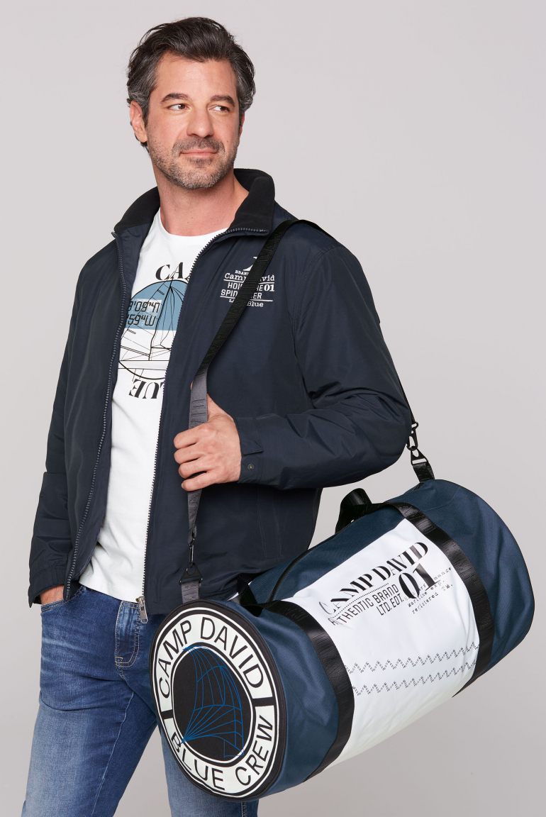 Sporttasche im Segel-Design white