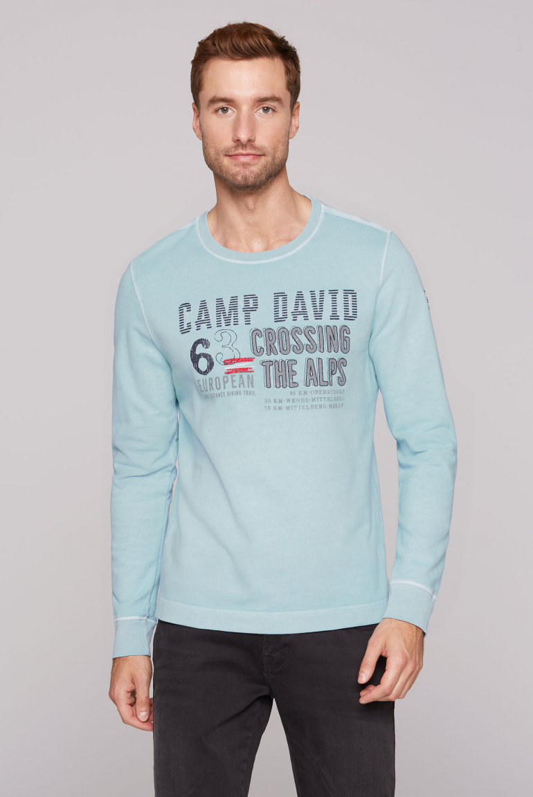 Sweatshirt mit Logo Artwork fresh breeze