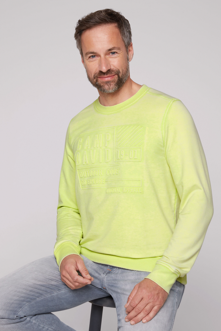 Sweatshirt mit Prägedruck poison ivy