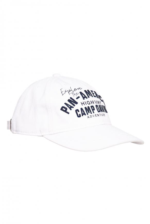 CAMP DAVID & SOCCX | Base Cap mit Logo Artwork opticwhite | Baseball Caps