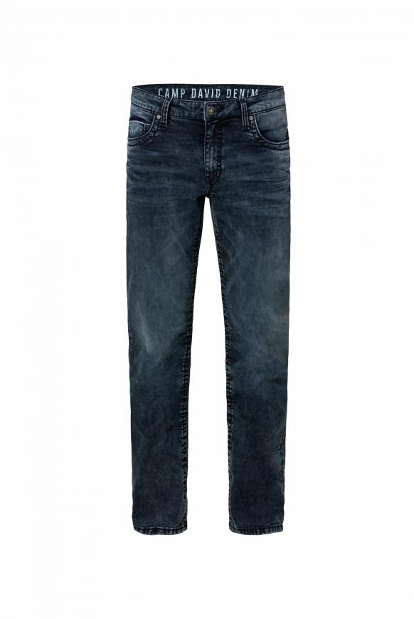 Comfort Fit Jeans CO:NO im Used Look blue black vintage