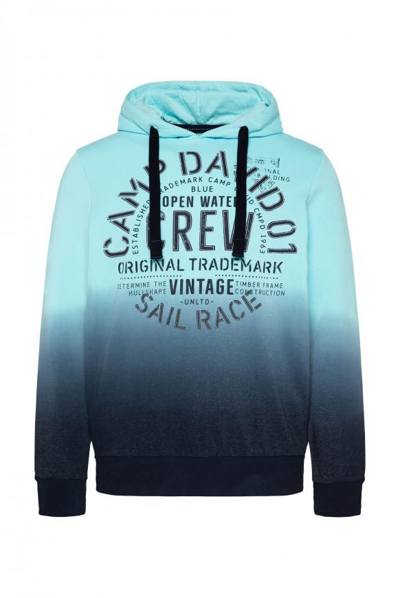 Hooded Camp David Schwarzer Pulli Camp David Soccx Strickpullover