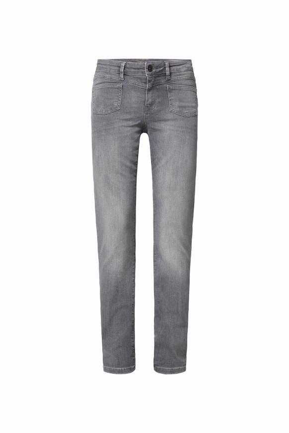 Jeans MA:LU mit Taschen-Detail grey used