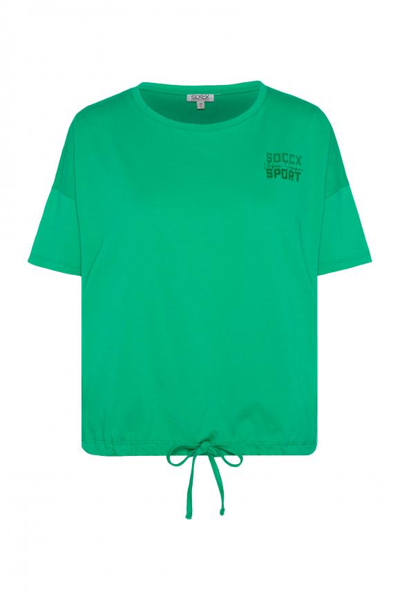 Oversized T-Shirt mit Rücken-Print active green