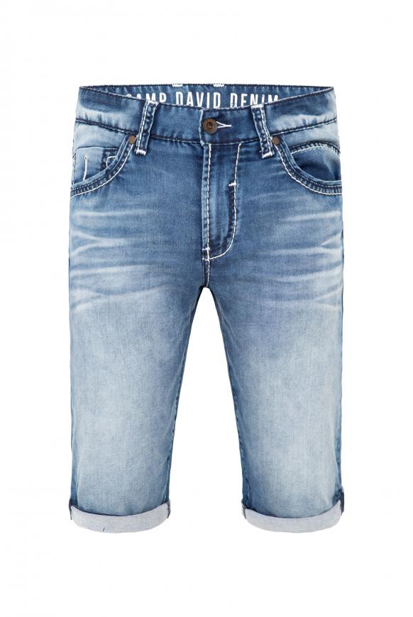 RO:BI Skater aus Jogg-Denim dark blue random