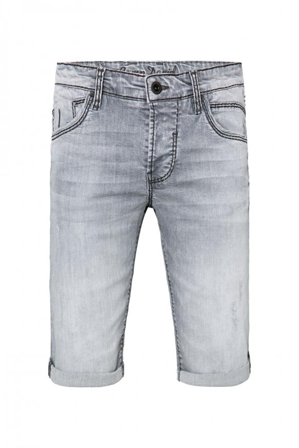 Skater Jeans Shorts RO:BI im Vintage Look grey vintage