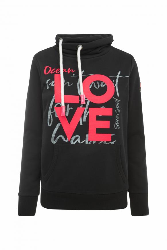 CAMP DAVID & SOCCX | Sweatshirt mit hohem Kragen und CAMP DAVID & SOCCX | Sweatshirt mit hohem Kragen und