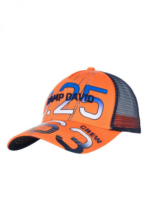 Trucker Cap mit 3D-Logo blaze orange
