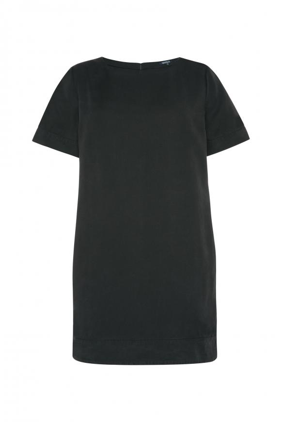 Unifarbenes Kleid im Cosy Style black