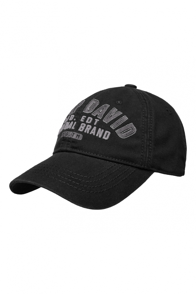 Base Cap mit Logo Artwork black