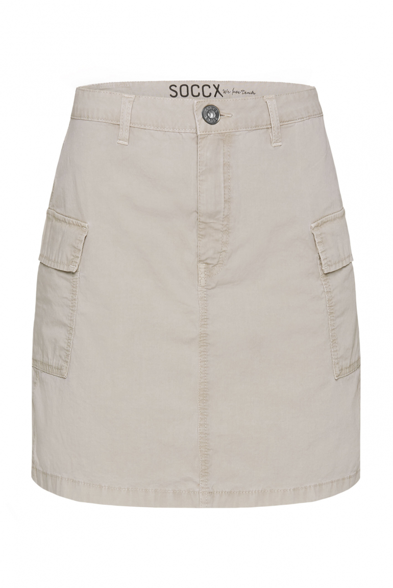 Basic Cargo Rock mit Klappentaschen pale sand