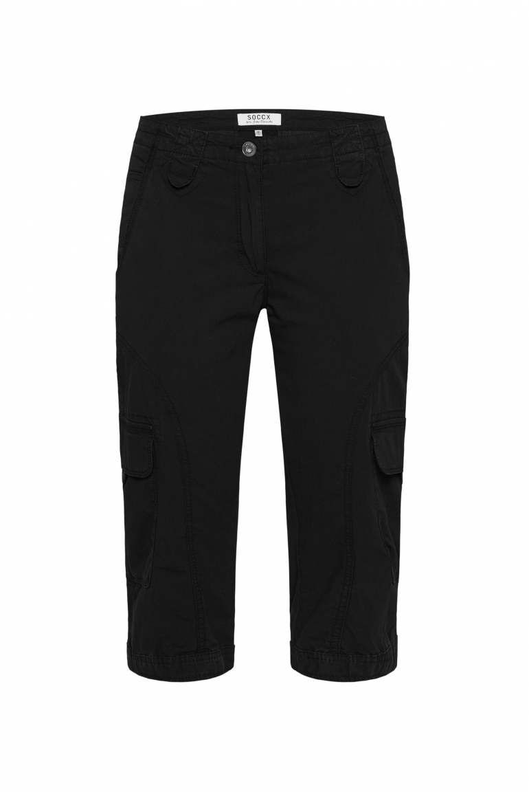 Basic Skater-Shorts mit Beintaschen black