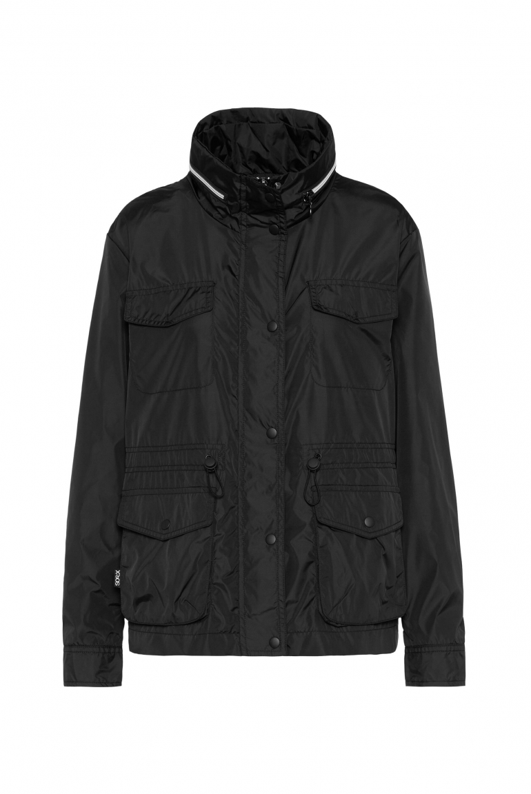 Fieldjacket mit Klappentaschen black