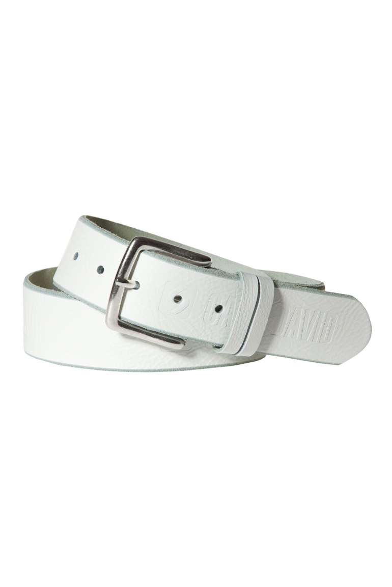 Gürtel mit Used-Optik white